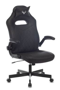 Кресло игровое Zombie VIKING 6 KNIGHT черный Diamond 600 искусственная кожа с подголов. крестовина металл VIKING 6 KNIGHT A-B