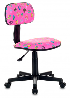 Кресло детское Бюрократ CH-201NX розовый сланцы FlipFlop_P крестовина пластик CH-201NX/FlipFlop_P