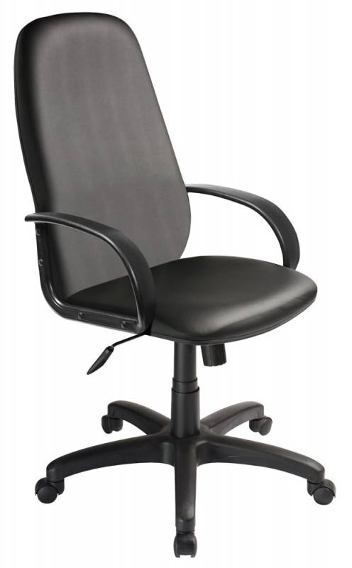 Кресло руководителя Бюрократ CH-808AXSN черный Or-16 искусственная кожа крестовина пластик CH-808AXSN/Or-16