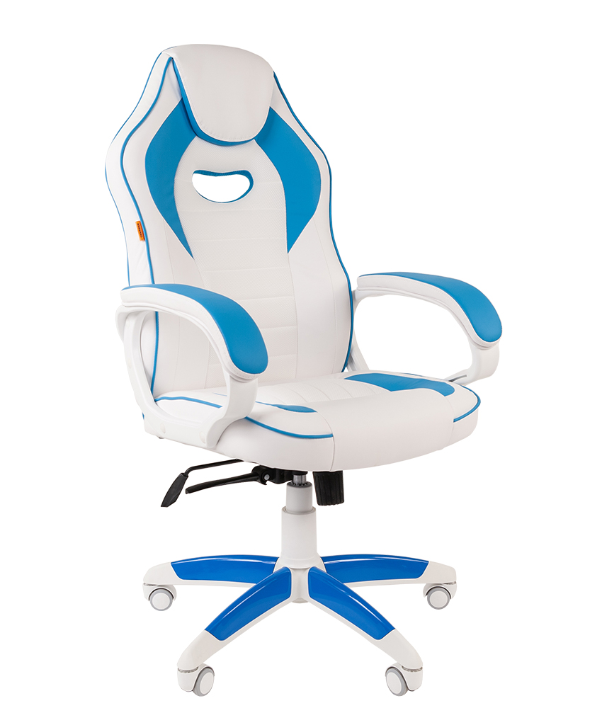 Кресло для геймера CHAIRMAN GAME 16 белый пластик
