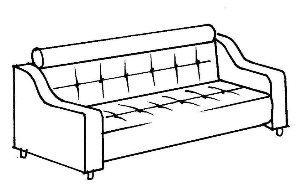 A-04 3-х местный диван