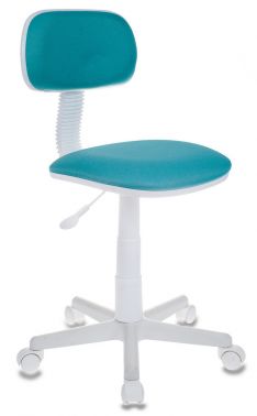 Кресло детское Бюрократ CH-W201NX бирюзовый 15-175 крестовина пластик пластик белый CH-W201NX/15-175