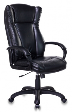 Кресло руководителя Бюрократ CH-879LT черный искусственная кожа крестовина пластик пластик черный CH-879LT/BLACK