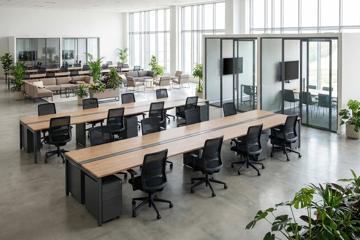 Мебель для офиса open space