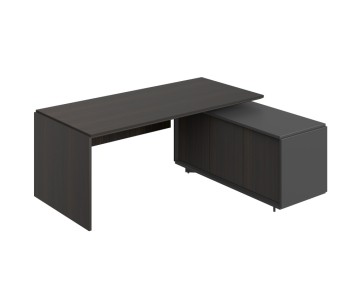 Рабочее место Стол с тумбой (3 двери) без блока розеток R 192x167x76,3