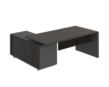 Рабочее место Стол с тумбой (3 двери) без блока розеток R 192x167x76,3
