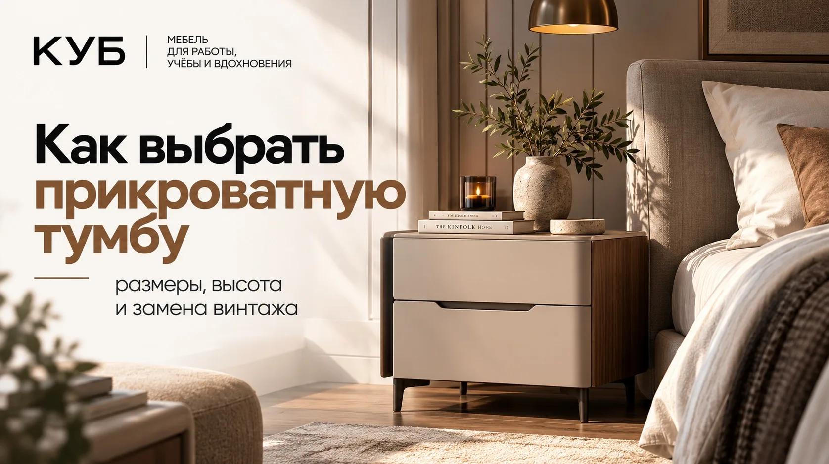 Как выбрать прикроватную тумбу: размеры, высота и замена винтажа
