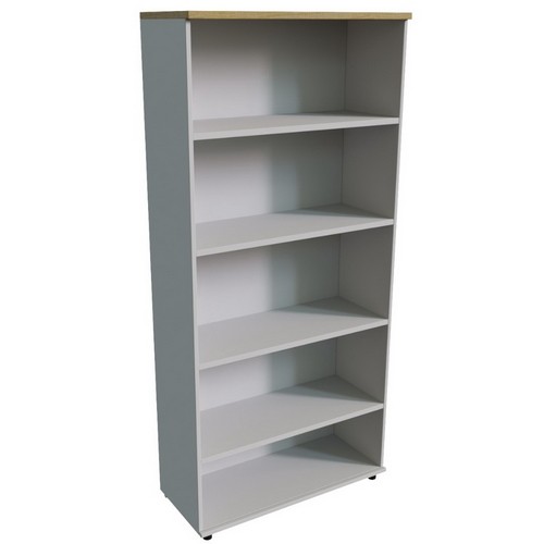Каркас шкафа двухстворчатого ЛИОН White 25500 дуб светлый / серый