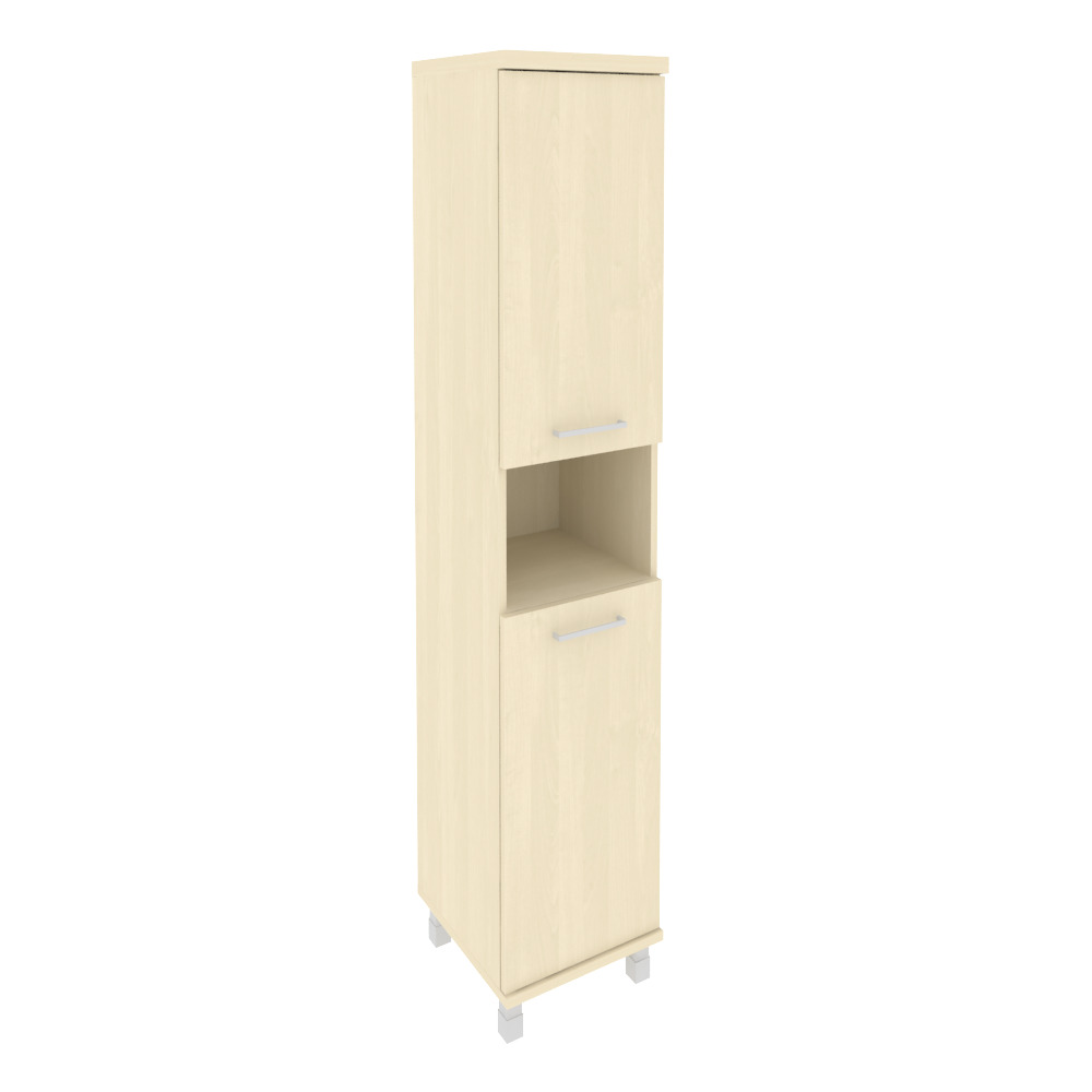 First Шкаф высокий узкий левый KSU-1.5 (L) Клен 401*432*2060