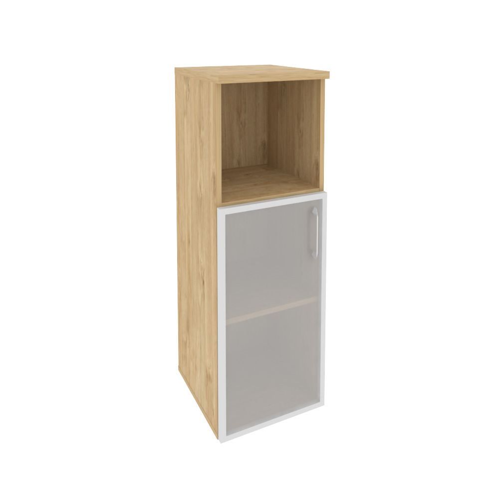 Onix Шкаф средний узкий левый O.SU-2.2 R (L) Тиквуд Светлый 400x420x1207