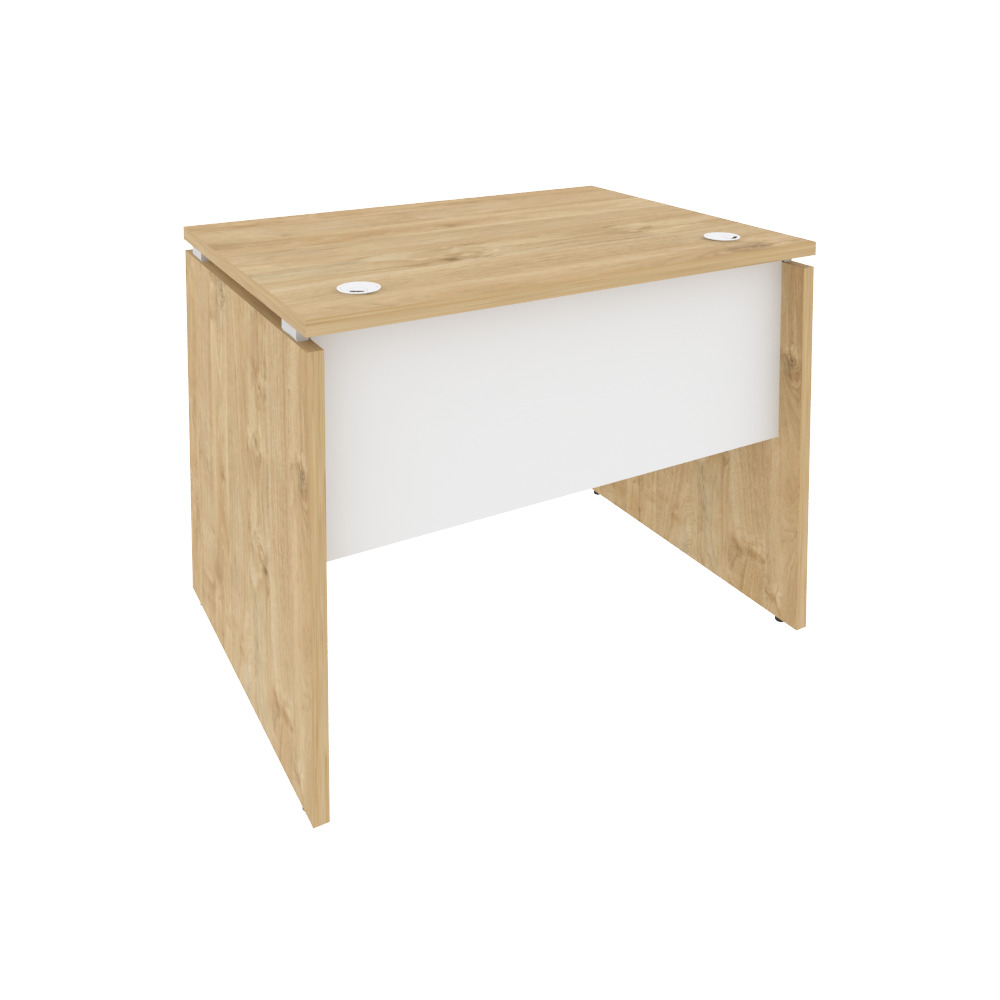 Onix Стол письменный O.SP-1.7 Тиквуд Светлый/Белый Бриллиант 980x720x750
