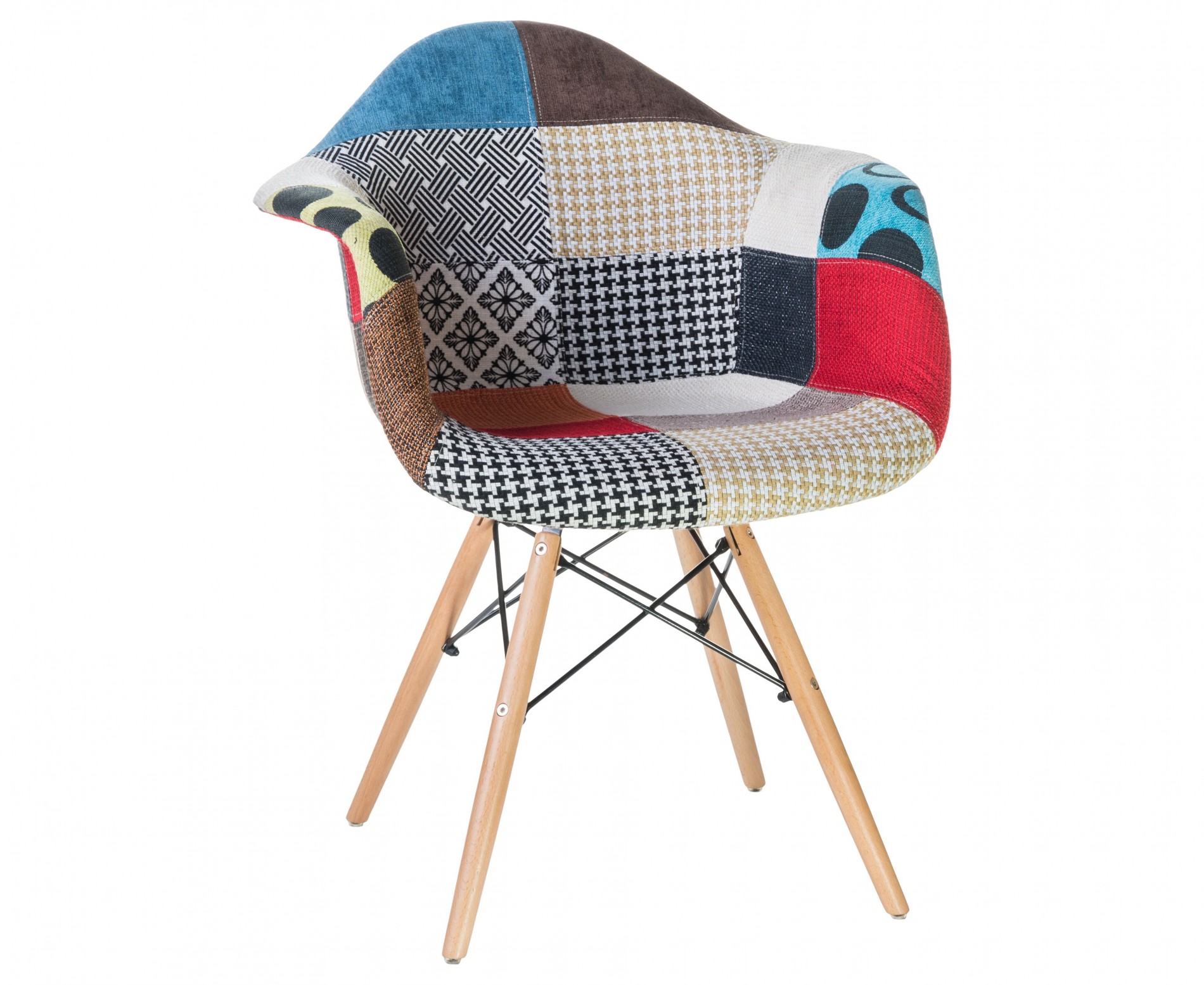 Стул обеденный DOBRIN DAW PATCHWORK, LMZL-PP620G