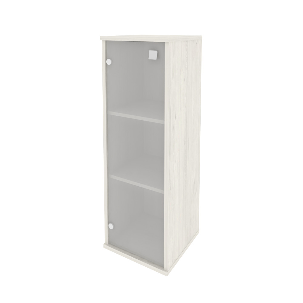 Style Шкаф средний узкий левый Л.СУ-2.4 (L) Дуб Наварра 412x410x1215