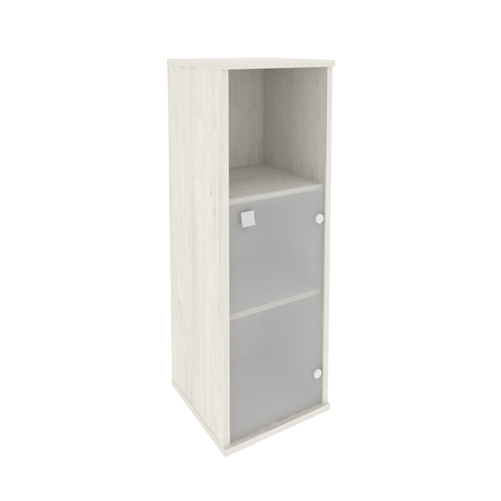Style Шкаф средний узкий правый Л.СУ-2.2 (R) Дуб Наварра 412x410x1215