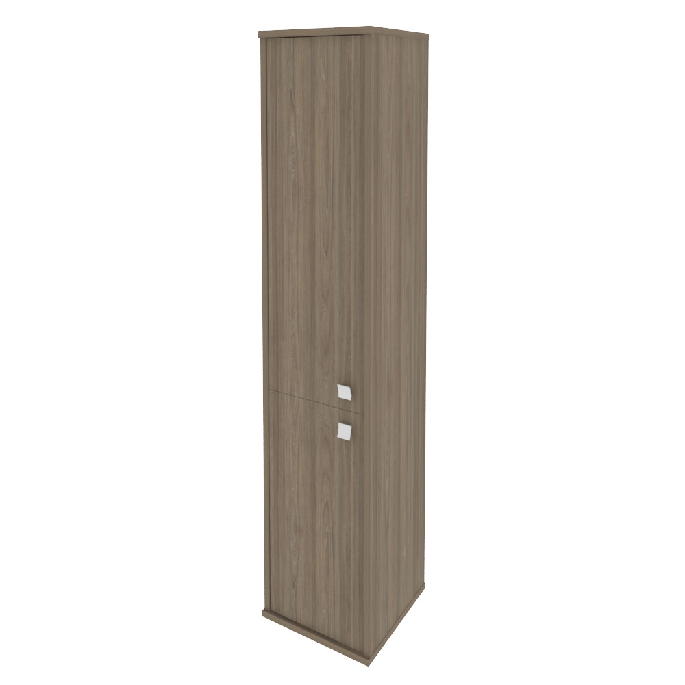 Style Шкаф высокий узкий левый Л.СУ-1.3 (L) Вяз Благородный 412x410x1980