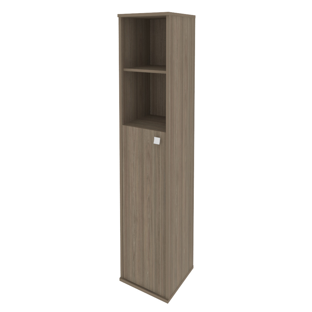 Style Шкаф высокий узкий левый Л.СУ-1.6 (L) Вяз Благородный 412x410x1980