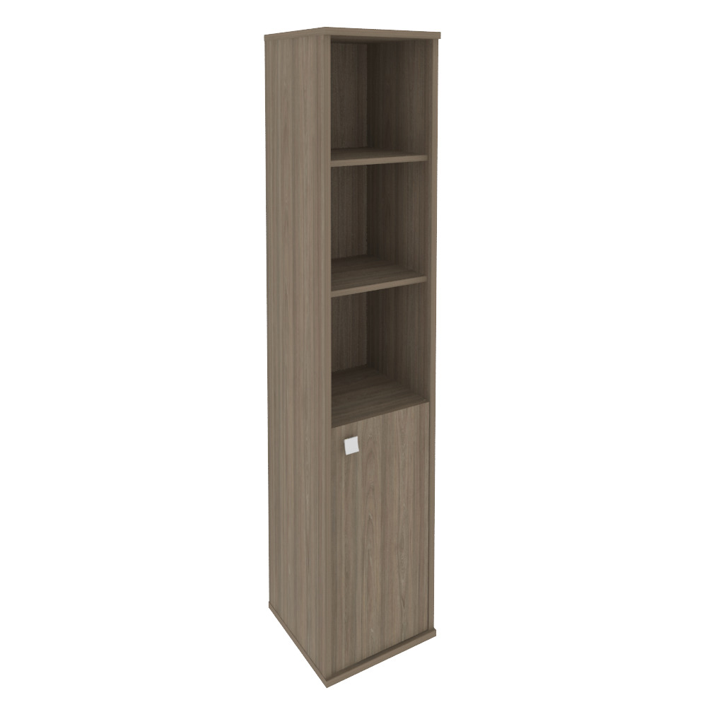 Style Шкаф высокий узкий правый Л.СУ-1.1 (R) Вяз Благородный 412x410x1980