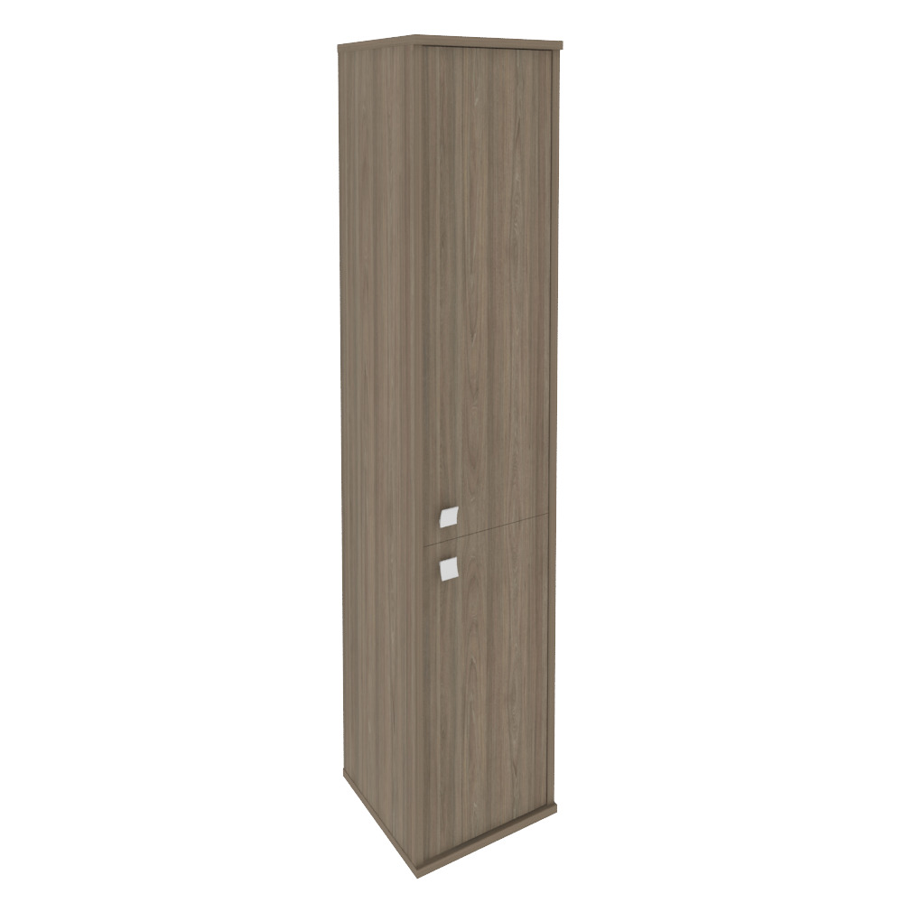 Style Шкаф высокий узкий правый Л.СУ-1.3 (R) Вяз Благородный 412x410x1980