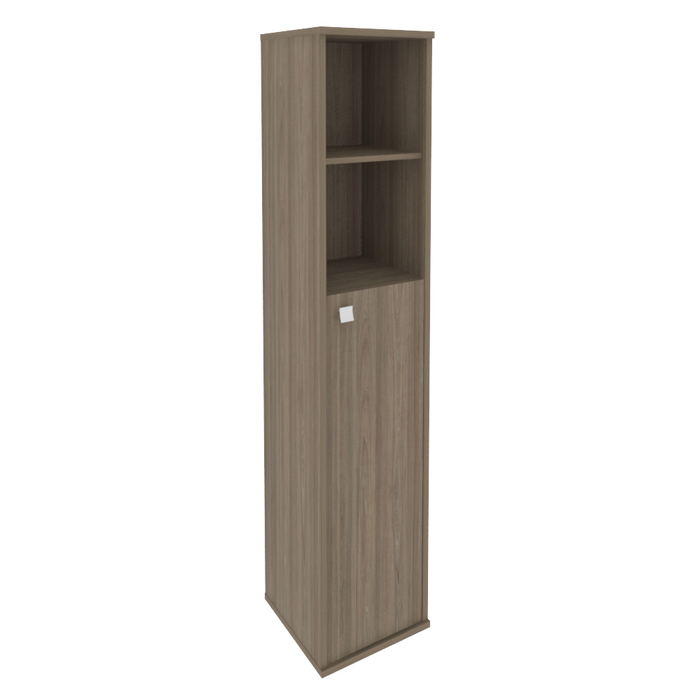 Style Шкаф высокий узкий правый Л.СУ-1.6 (R) Вяз Благородный 412x410x1980