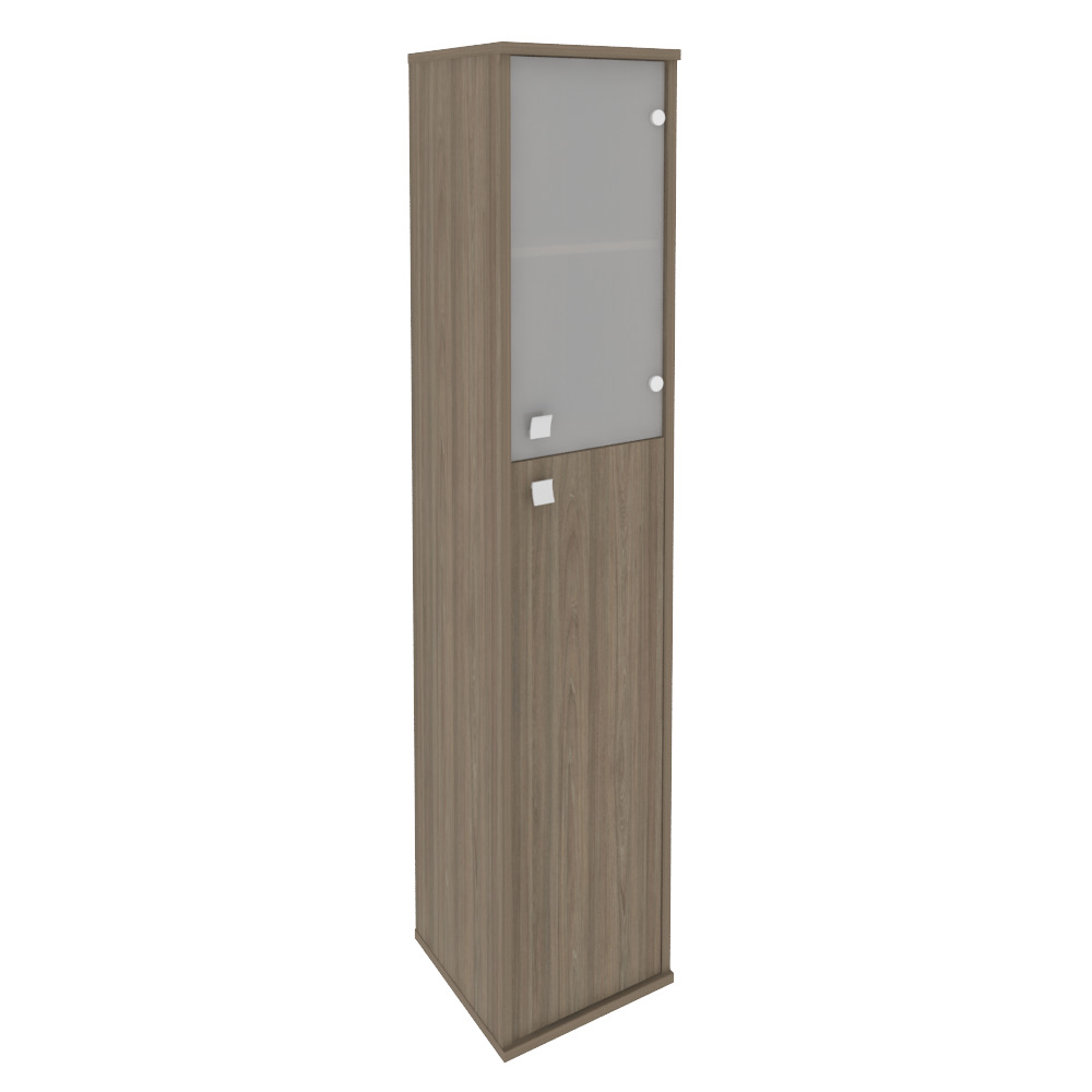 Style Шкаф высокий узкий правый Л.СУ-1.7 (R) Вяз Благородный 412x410x1980