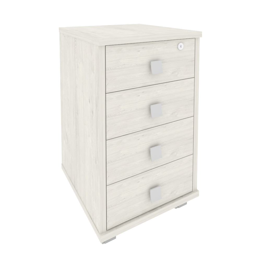 Style Тумба подкатная 4 ящ. с фолдингом Л.ТМ-4F Дуб Наварра 420x450x714