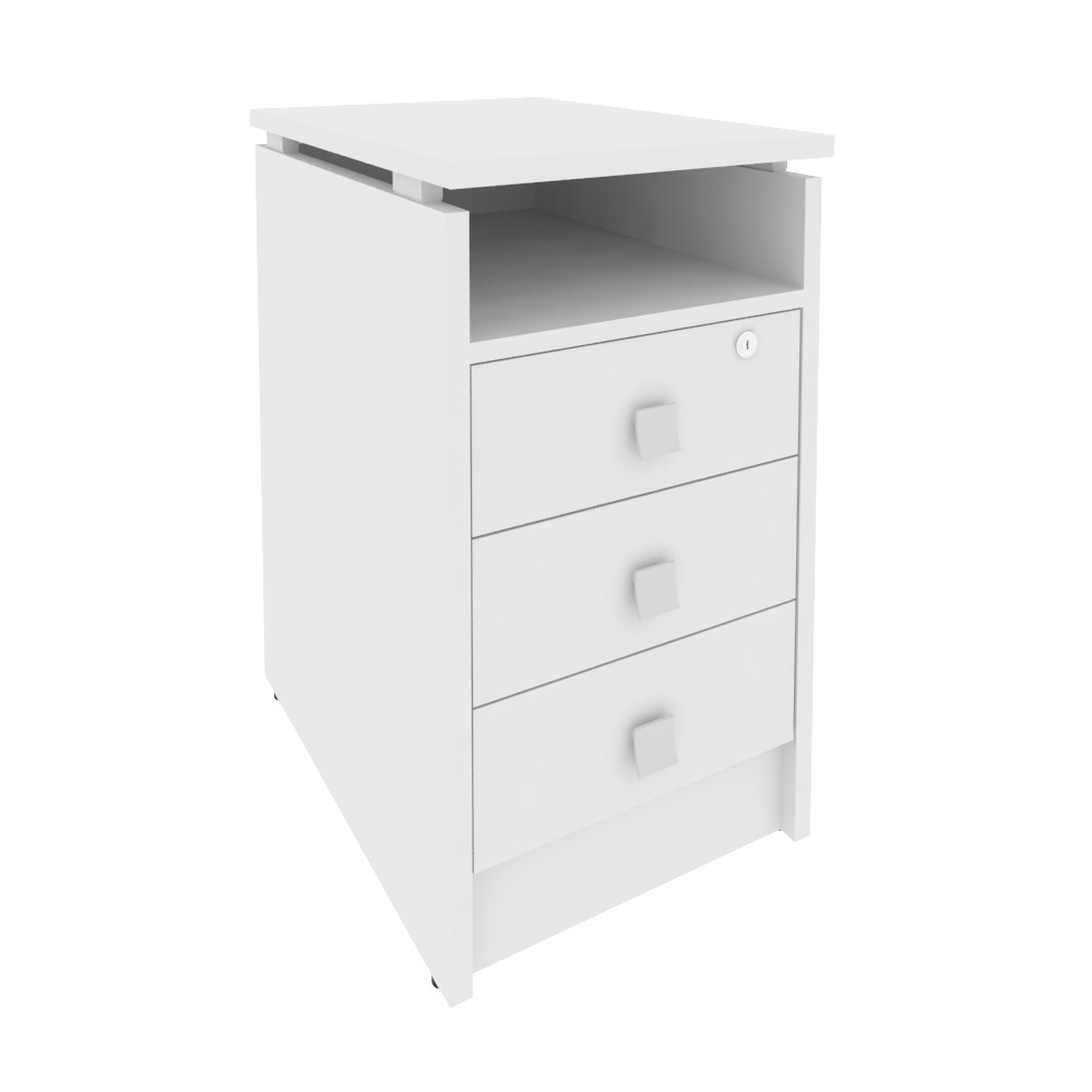 Style Тумба приставная с фолдингом Л.ТП-4.1F Белый 420x600x750