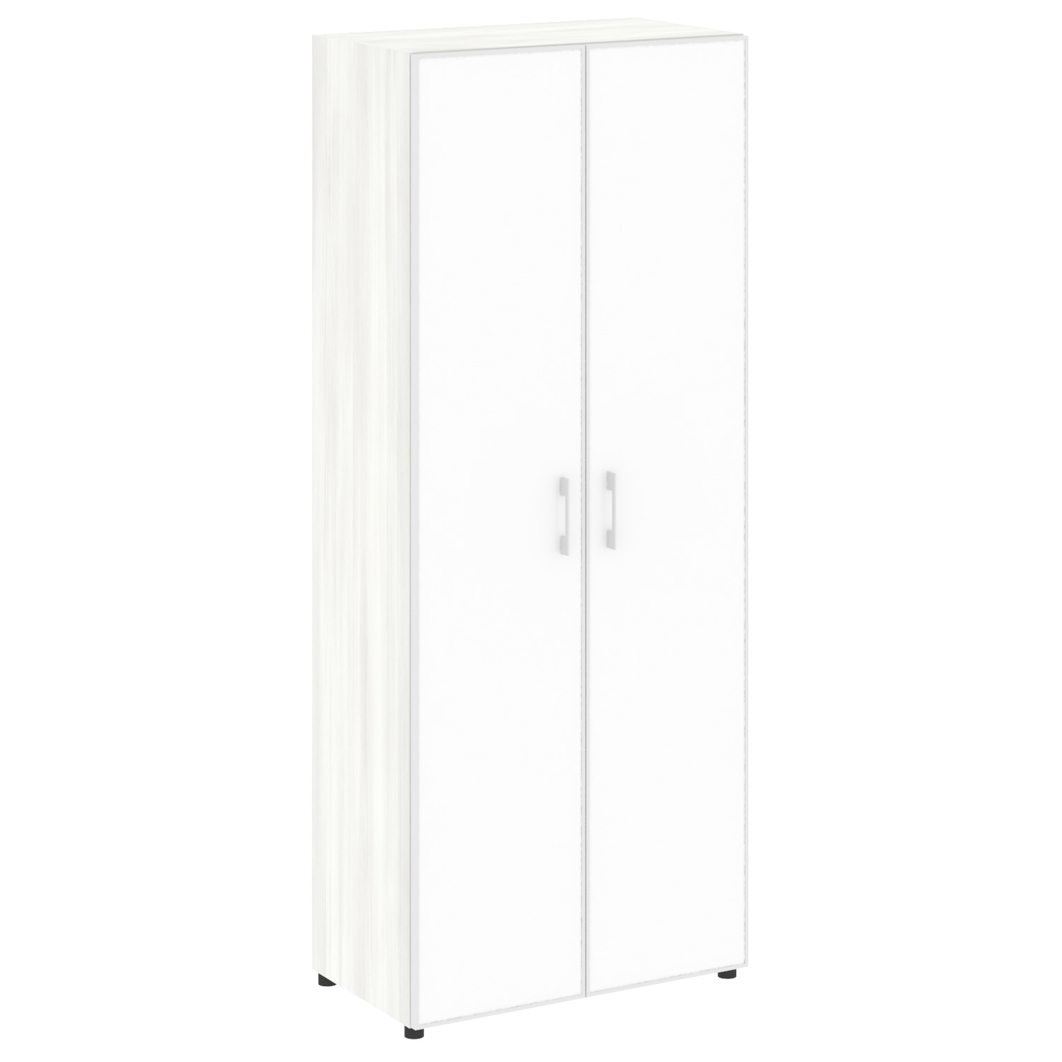 Yalta Шкаф LT.ST-1.10 R white Снежная Патина/Стекло White 800x450x1987