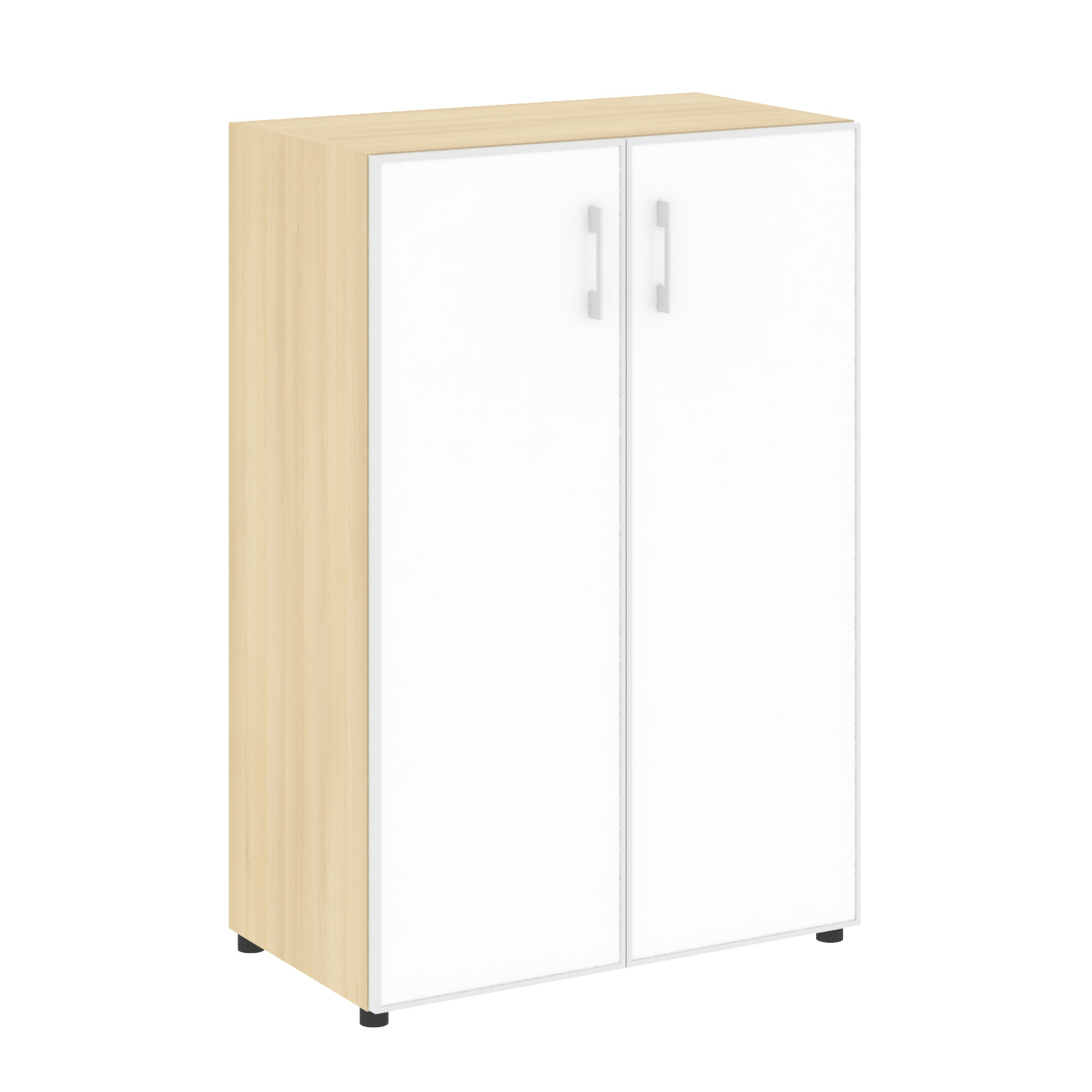 Yalta Шкаф LT.ST-2.4 R white Акация Лорка/Стекло White 800x431x1195