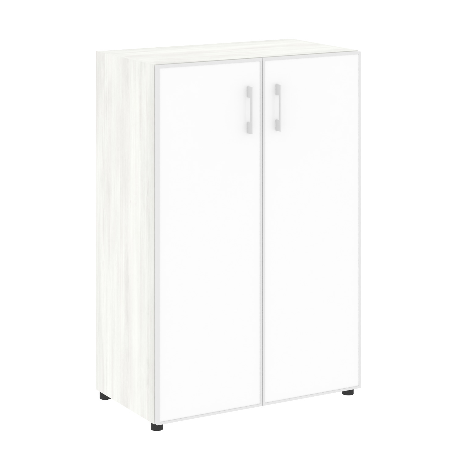 Yalta Шкаф LT.ST-2.4 R white Снежная Патина/Стекло White 800x450x1195